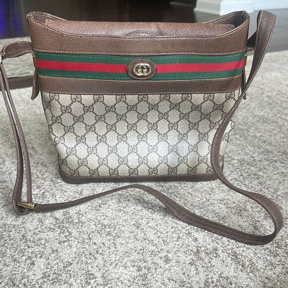 Gucci Sherry Line Vintage Shoulder/Crossbody Bag - Picture 1 of 13